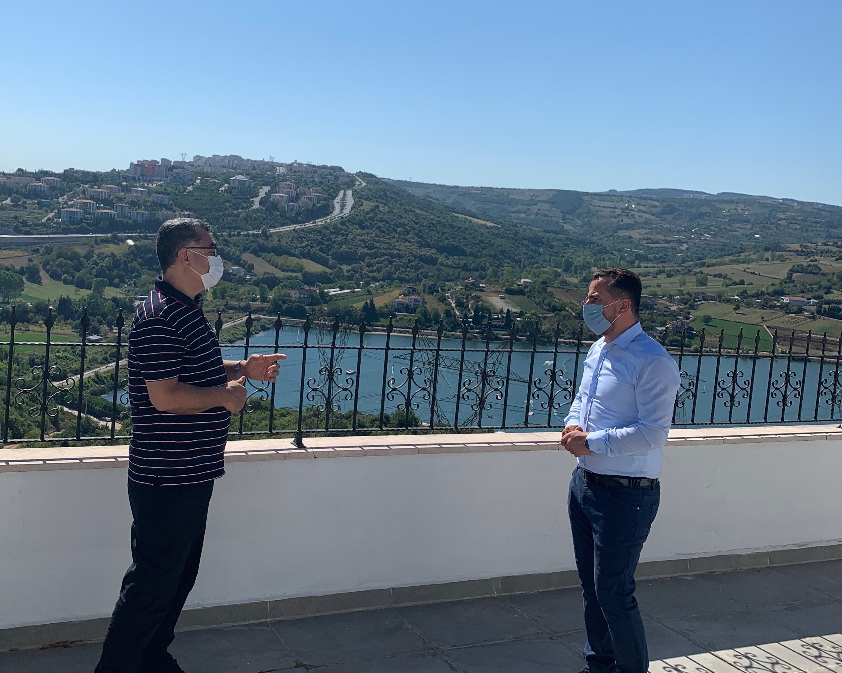 Sn.Kadir Din� ve Sn. Mehmet Bilgin Hocalar�m�z Kursumuzu Ziyarete Geldi.